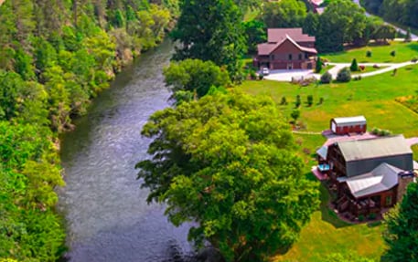 River Cabins callout