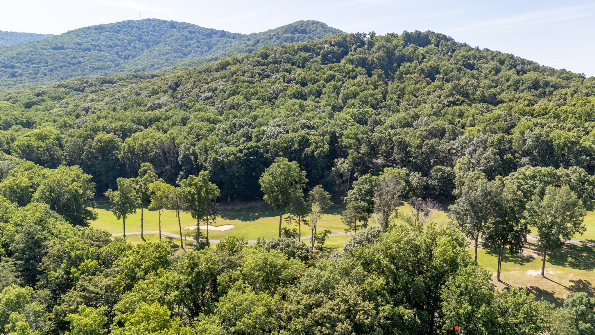 Bent Tree Golf Course from Above