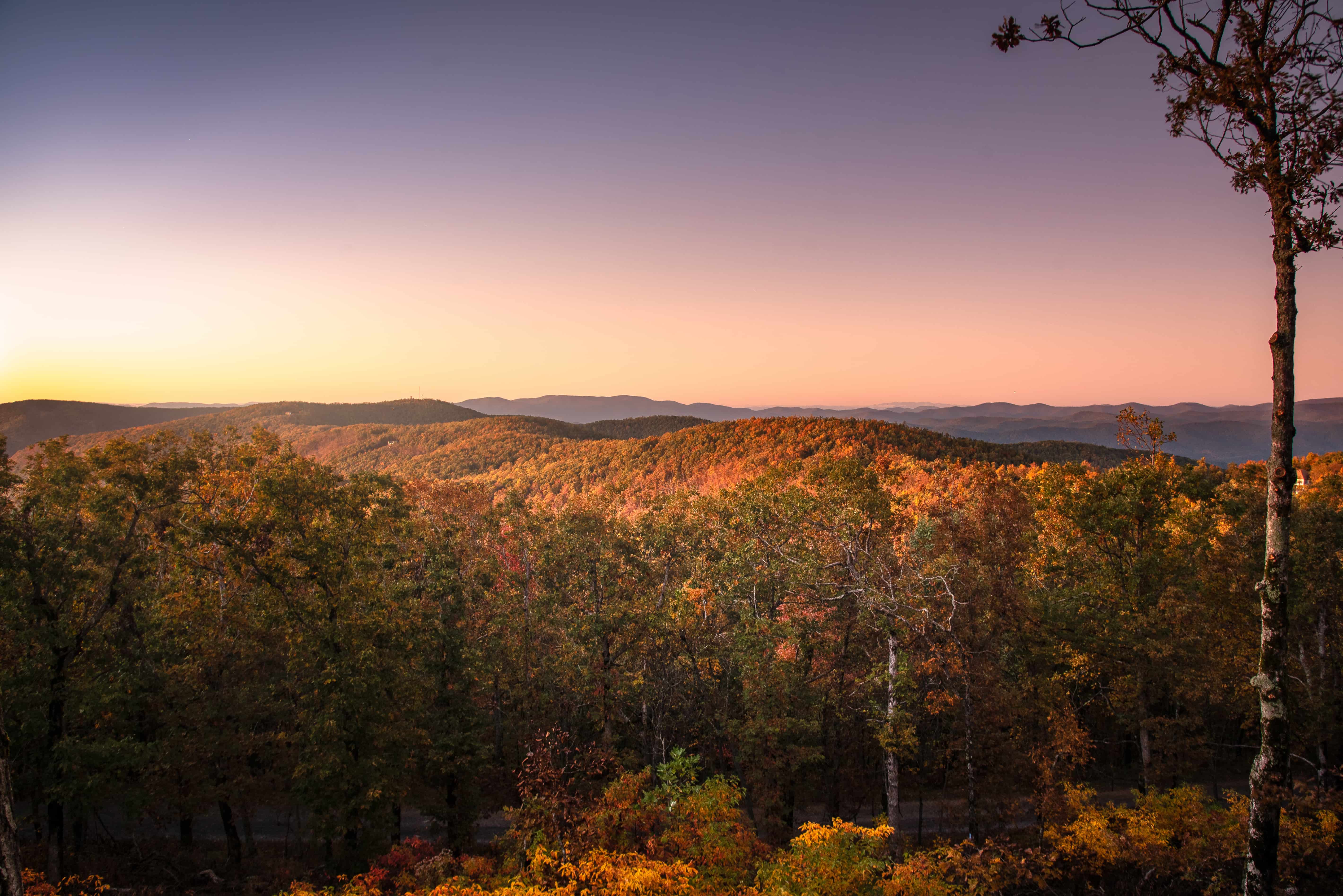 Jasper Georgia at Sunset