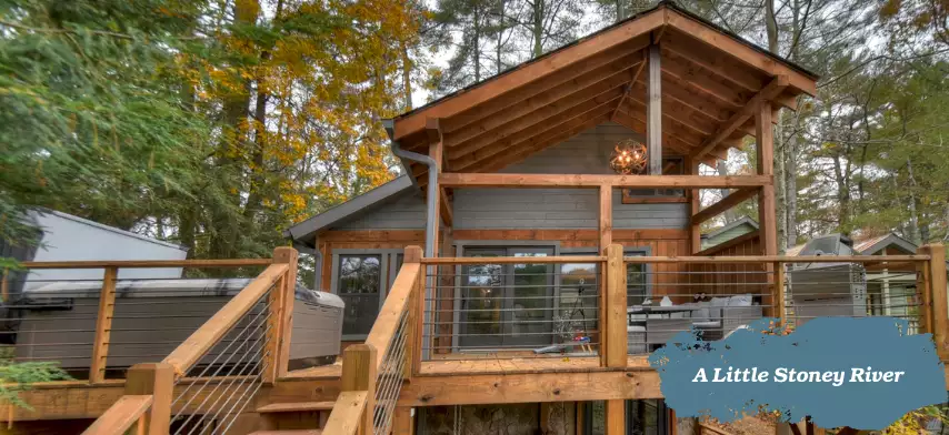 Fron of A Little Stoney River