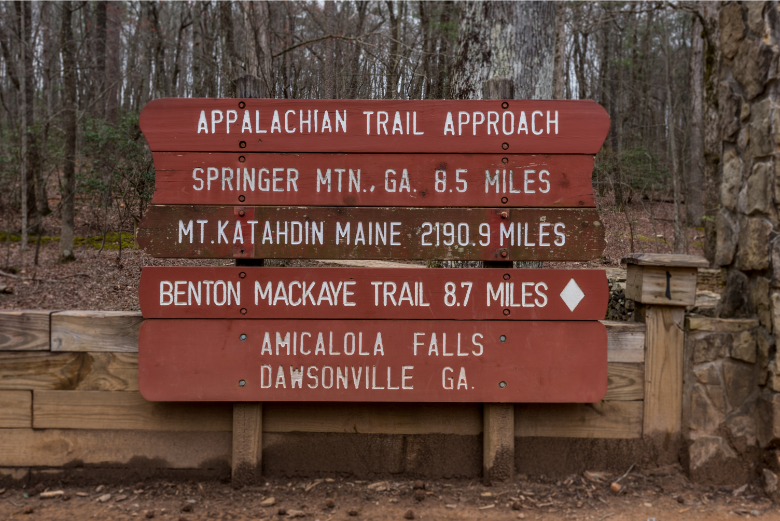 Appalachian Trail Sign