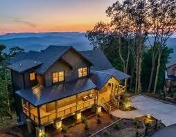 North GA Cabin Rental Aerial Shot