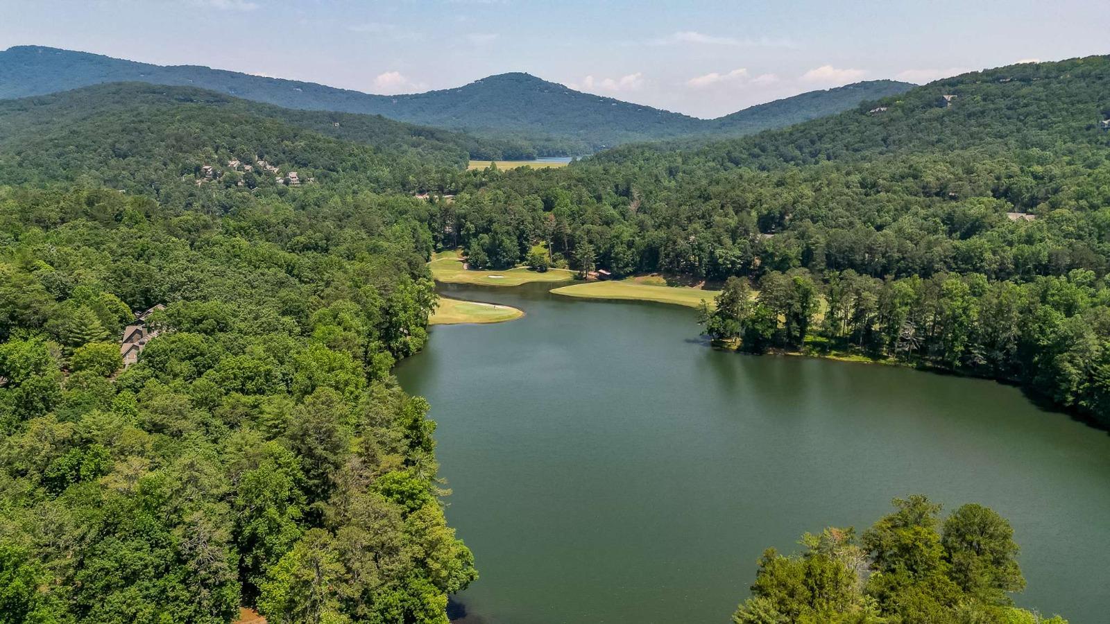 Big Canoe Gold Course From Above