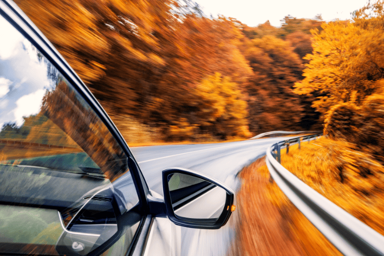 Call Driving in Fall Colors