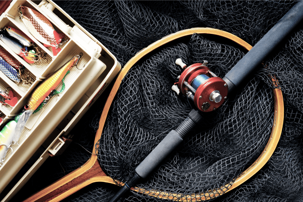 Fishing Pole and Net
