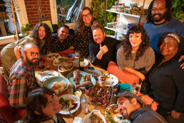 Friends at Friendsgiving