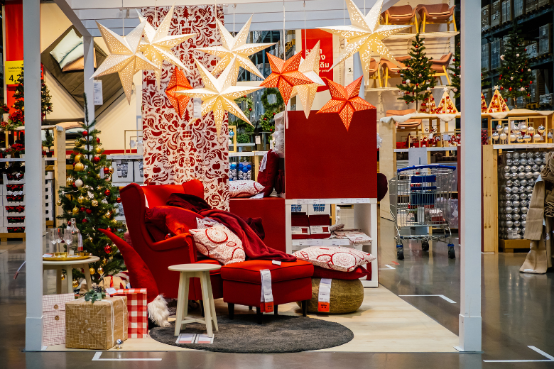 Christmas Decorations in Store