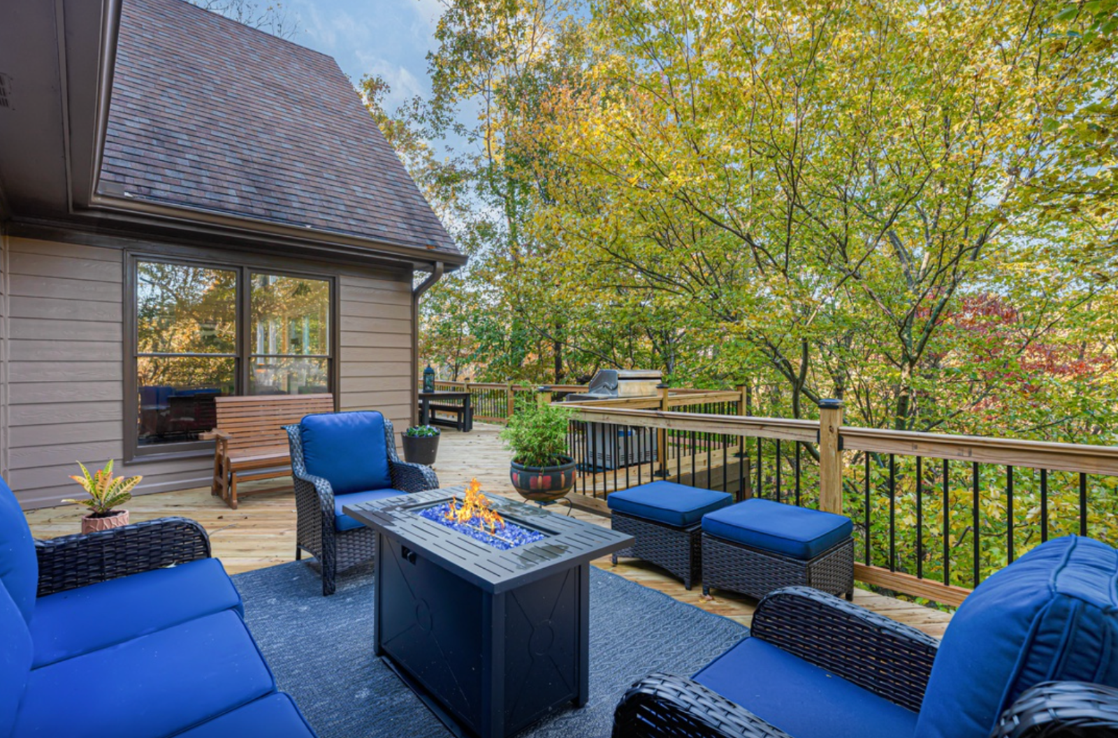 Rental in Bent Tree Back Patio & Chairs