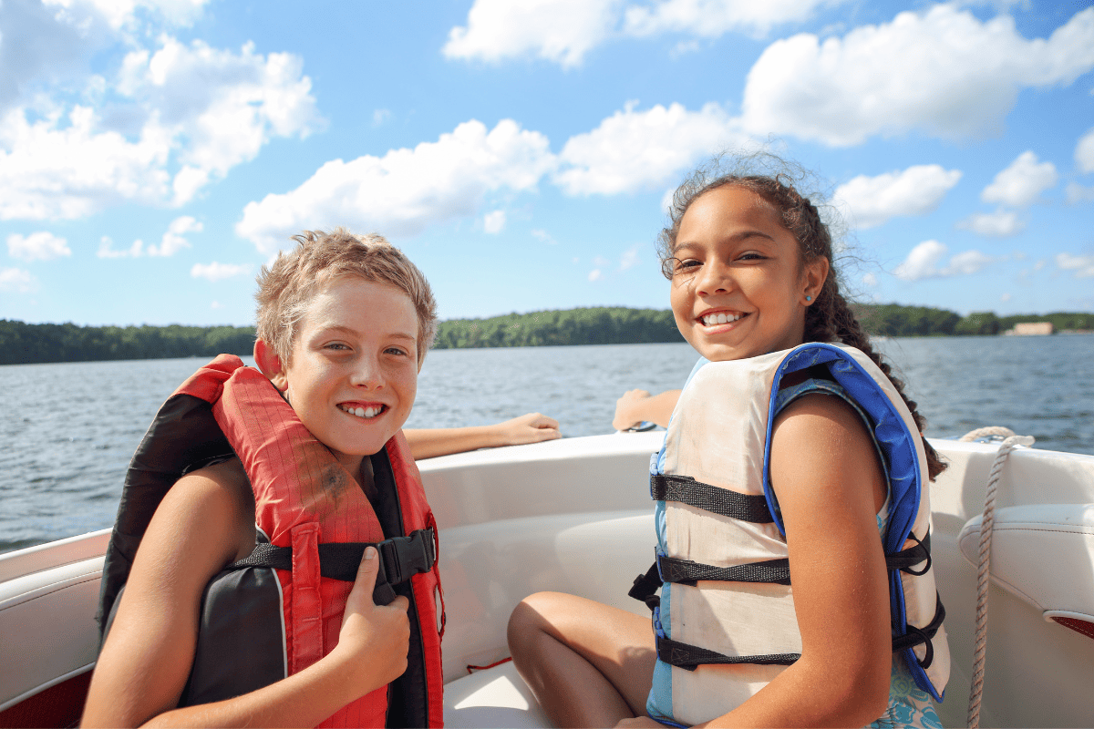 Kids in Lifejackets