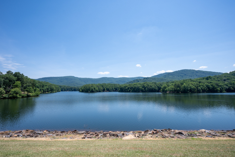 Lake Blue Ridge From Above
