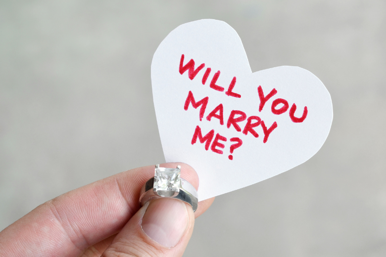 Will you Merry Me Sticker