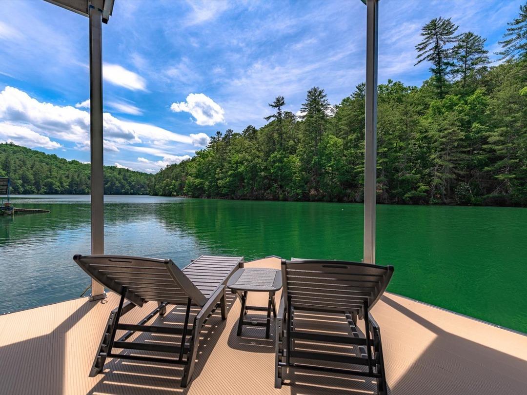 Private Dock on Lake