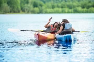 Kayak On a Lake