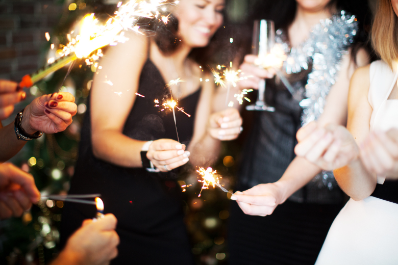 Sparklers on NYE