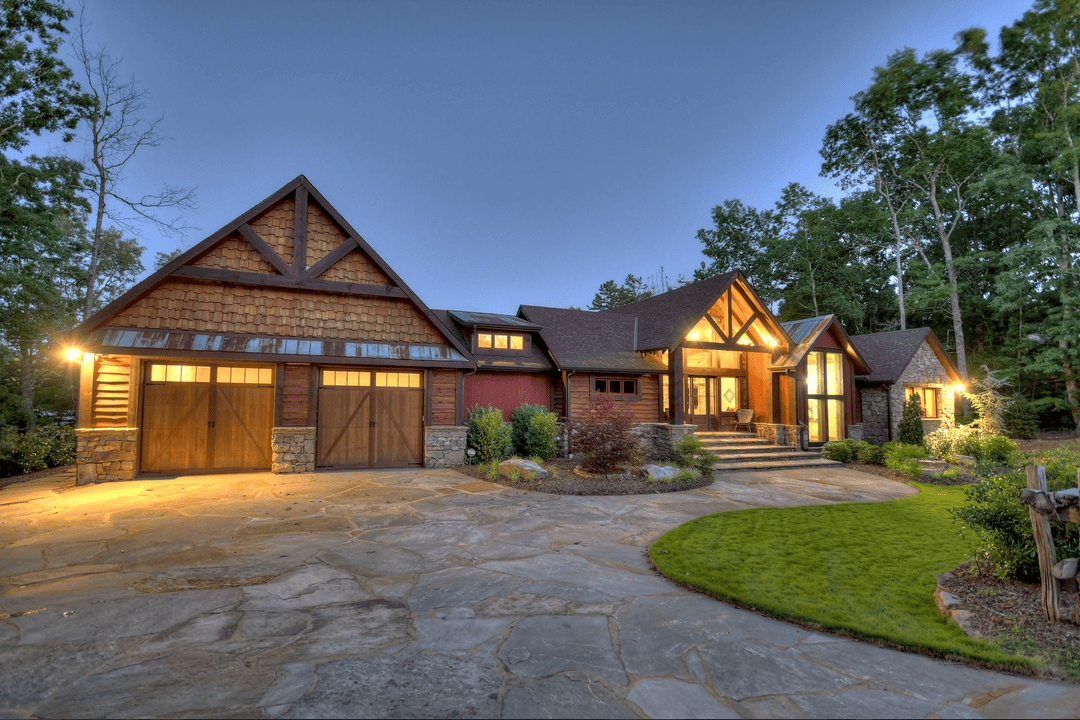 Front of Nottely Island Retreat